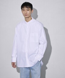 SHIRT FIRSTHAND by 5525gallery/シャツファーストハンド バイ 5525ギャラリー SHFH STAND COLLAR SHIRTS / スタンドカラーシャツ / バンドカラーシャツ
