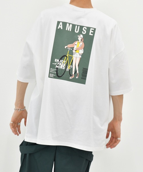 kutir(クティール)の「レトロマガジンアソートTシャツ(Tシャツ/カットソー・メンズ・ダークブラウン/ライトブルー/ホワイト/オフホワイト/ライトグリーン/その他/グリーン/ライトホワイト/ダークブルー/ホワイト系その他・MEDIUM/SMALL/LARGE)」の10枚目の写真