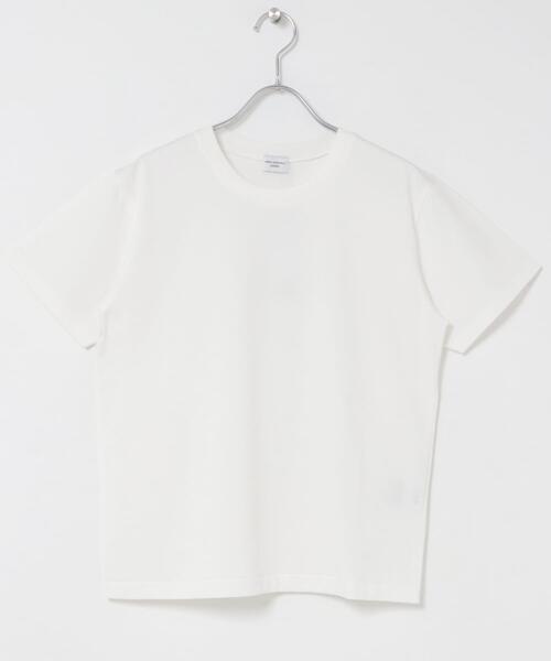 URBAN RESEARCH DOORS(アーバンリサーチドアーズ)の「『UR TECH』汗染み防止ベーシックTシャツ(Tシャツ/カットソー・レディース・ブラウン/チャコールグレー/ホワイト系その他/オフホワイト・FREE)」の12枚目の写真