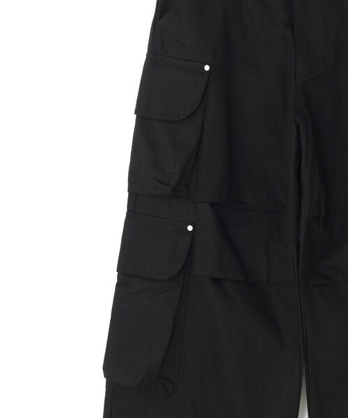 DANKE SCHON(ダンケシェーン)の「DankeSchon/ダンケシェーン/10oz KATURAGI W-CARGO PANTS(カーゴパンツ・メンズ・ブラック/グレー/ホワイト・M/L/S)」の16枚目の写真
