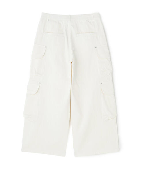 DANKE SCHON(ダンケシェーン)の「DankeSchon/ダンケシェーン/10oz KATURAGI W-CARGO PANTS(カーゴパンツ・メンズ・ブラック/グレー/ホワイト・M/L/S)」の4枚目の写真