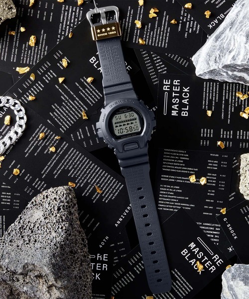 G-SHOCK(ジーショック)の「G-SHOCK/ジーショック 腕時計 40th Anniversary REMASTER BLACK DW-6640RE-1JR(デジタル腕時計・メンズ・ブラック・FREE)」の10枚目の写真