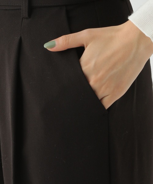 A part by(アパートバイ)の「ベルトツキタックストレートパンツ(その他パンツ・レディース・ブラック/アイボリー・MEDIUM/LARGE)」の14枚目の写真