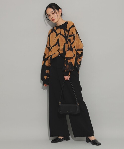 Ray BEAMS(レイビームス)の「Ray BEAMS / ウエスト キリカエ スウェットパンツ(スウェットパンツ・レディース・ブラック/シルバー・0/1)」の18枚目の写真