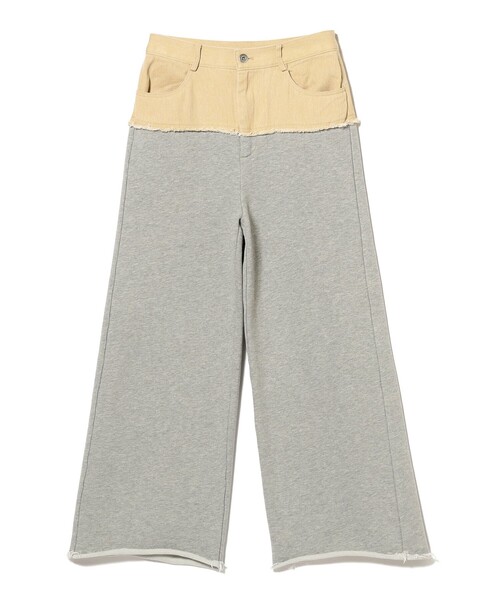 Ray BEAMS(レイビームス)の「Ray BEAMS / ウエスト キリカエ スウェットパンツ(スウェットパンツ・レディース・ブラック/シルバー・0/1)」の6枚目の写真