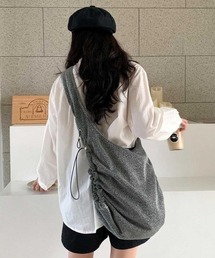 WEGO | WEGO/ラメギャザーバッグ(トートバッグ)