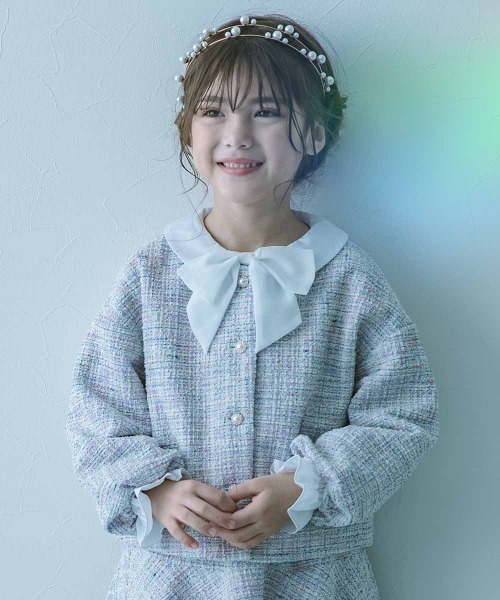 えらべる フォーマルデザインブラウスの1枚目の写真