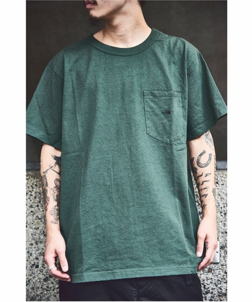 THE NORTH FACE PURPLE LABEL(ザ ノースフェイス パープルレーベル)の「※入荷禁止※ THE NORTH FACE PURPLE LABEL 7oz H/S Pocket Tee / ザ・ノース・フェイス パープルレーベル 7オンスハーフスリーブポケットティー(Tシャツ/カットソー・メンズ・グリーン/ブラウン・S/XL/L/M)」の1枚目の写真