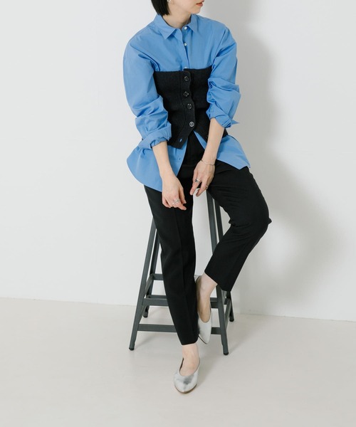URBAN RESEARCH(アーバンリサーチ)の「レザーポインテッドフラットシューズ(その他シューズ・レディース・ブラック/シルバー/ピンク・36/37/38)」の17枚目の写真