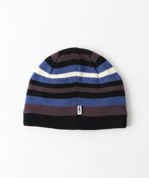 OBEY / オベイ OSTRIPE KNIT BEANIEの2枚目の写真