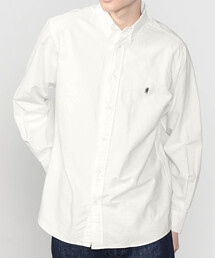 GYMPHLEX | Gymphlex | オックスフォード 長袖ボタンダウンシャツ SOLID MEN(シャツ/ブラウス)
