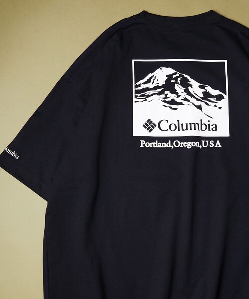 WEB限定 Columbia/コロンビア インペリアルパーク バックプリントTシャツ/ビッグシルエット/PM0270の4枚目の写真