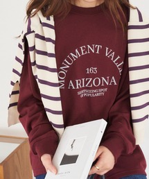 Chaco closet | アソートロゴフロッキープリントロングTシャツ(Tシャツ/カットソー)