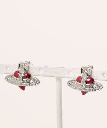 Vivienne Westwood | NEW DIAMANTE HEART EARRINGS(ピアス(両耳用))
