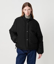 <Steven Alan>コットン ナイロン パデッド ショート ブルゾン