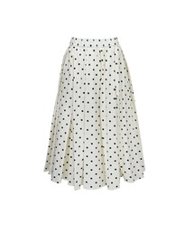 MSGM | ポルカドット ポプリン フレアスカート(スカート)