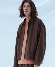 WYM LIDNM | 【WYM LIDNM】OVERSIZED PE TWILL ZIP BLOUSON(ブルゾン)