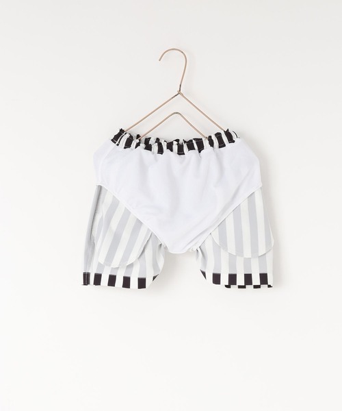LOWRYS FARM(ローリーズファーム)の「SWIM/セットアップUNISEX 643078(水着・キッズ・グレー/イエロー/ネイビー/ブラウン・150cm/140cm/130cm/120cm/110cm)」の22枚目の写真