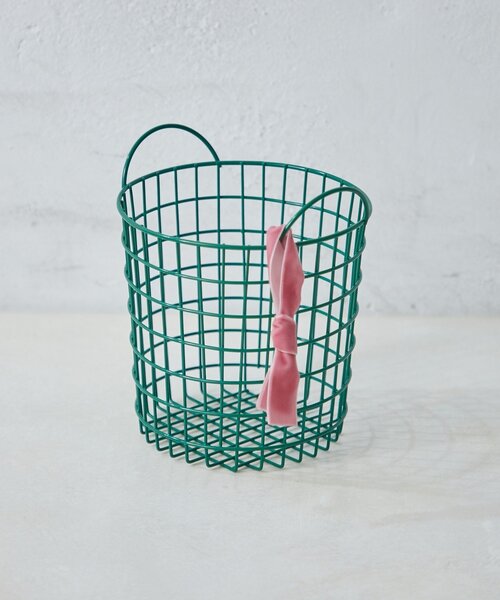 SAHIR(サヒール)の「【SAHIR サヒール】Wire basket ワイヤーバスケット S(インテリア雑貨・レディース・ピンク/グリーン・0)」の13枚目の写真