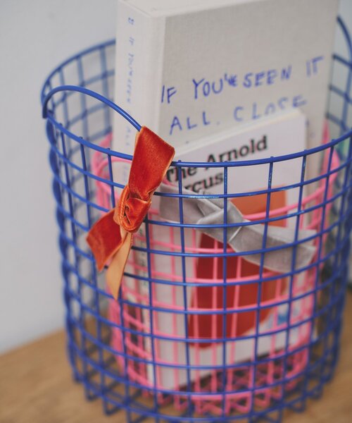 SAHIR(サヒール)の「【SAHIR サヒール】Wire basket ワイヤーバスケット S(インテリア雑貨・レディース・ピンク/グリーン・0)」の21枚目の写真