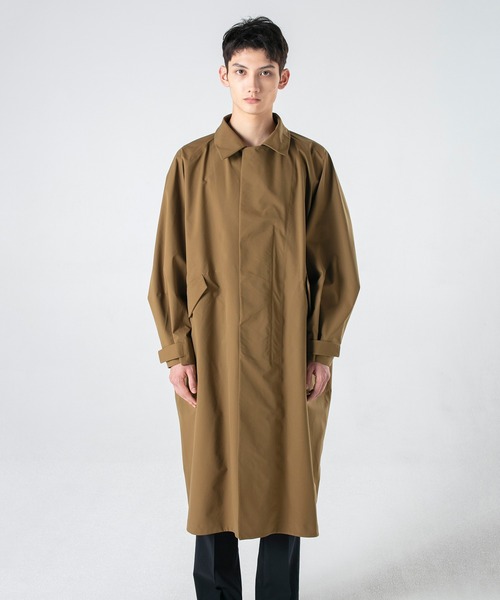 VICTIM(ヴィクティム)の「VICTIM ヴィクティム / SEAMLESS BIG COAT / VTM-22-C-001(モッズコート・メンズ・ブラック/オリーブ・M/L)」の11枚目の写真