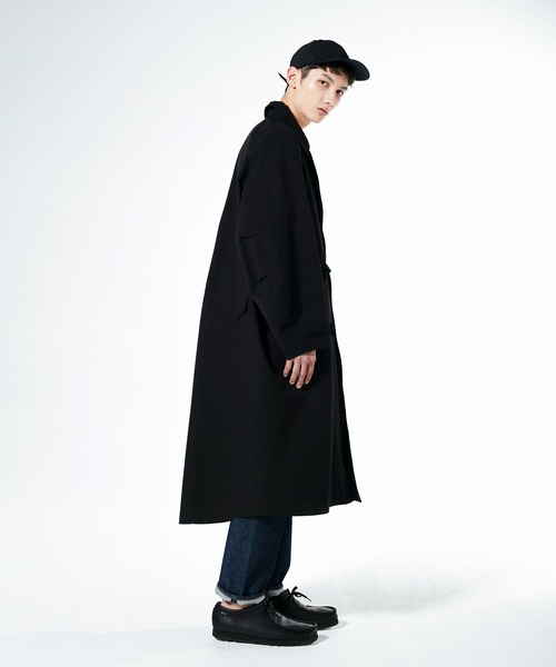 VICTIM(ヴィクティム)の「VICTIM ヴィクティム / SEAMLESS BIG COAT / VTM-22-C-001(モッズコート・メンズ・ブラック/オリーブ・M/L)」の14枚目の写真