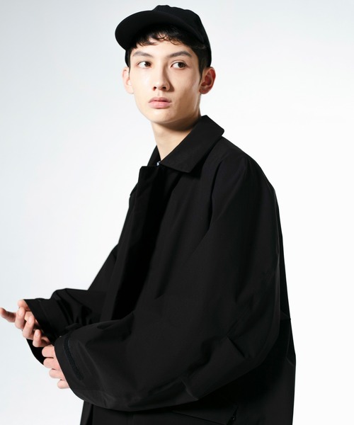 VICTIM(ヴィクティム)の「VICTIM ヴィクティム / SEAMLESS BIG COAT / VTM-22-C-001(モッズコート・メンズ・ブラック/オリーブ・M/L)」の17枚目の写真