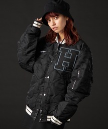 TOMMY HILFIGER | MONOCHROME CAPSULE COLLECTION モノクロームリバーシブルバーシティジャケット(ブルゾン)