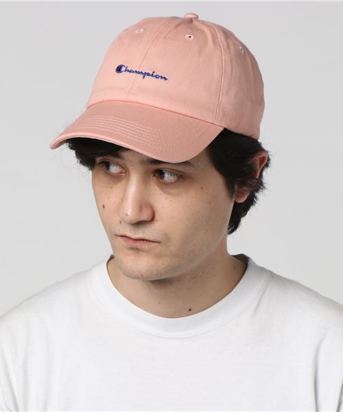 Champion(チャンピオン)の「∴WEGO/Champion LOWキャップ(キャップ・メンズ・ブラック系その他/ホワイト/オレンジ/ブラック/ダークインディゴブルー/パープル/ライトインディゴブルー/ネイビー/ベージュ/インディゴブルー/ライム/ライトパープル/サックスブルー/ライトピンク・FREE)」の20枚目の写真