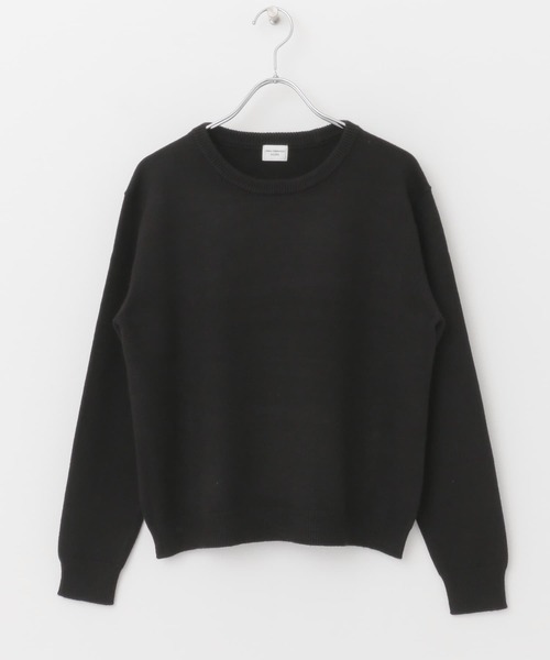 URBAN RESEARCH DOORS(アーバンリサーチドアーズ)の「クルーネックコンパクトKNIT(ニット/セーター・レディース・ロイヤルブルー/レッド/オフホワイト/ブラック・MEDIUM)」の22枚目の写真