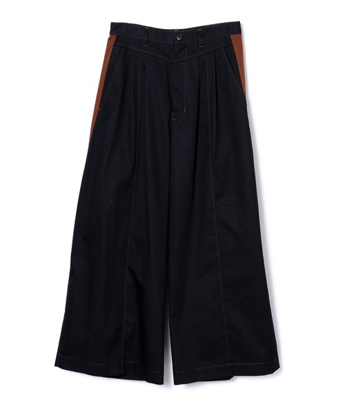 TAUPE(トープ)の「TAUPE/トープ/GABARDINE ULTRA BAGGY PANTS(その他パンツ・メンズ・ブラック/アイボリー・2/1)」の13枚目の写真