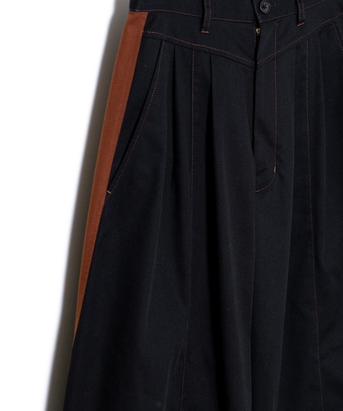 TAUPE(トープ)の「TAUPE/トープ/GABARDINE ULTRA BAGGY PANTS(その他パンツ・メンズ・ブラック/アイボリー・2/1)」の14枚目の写真