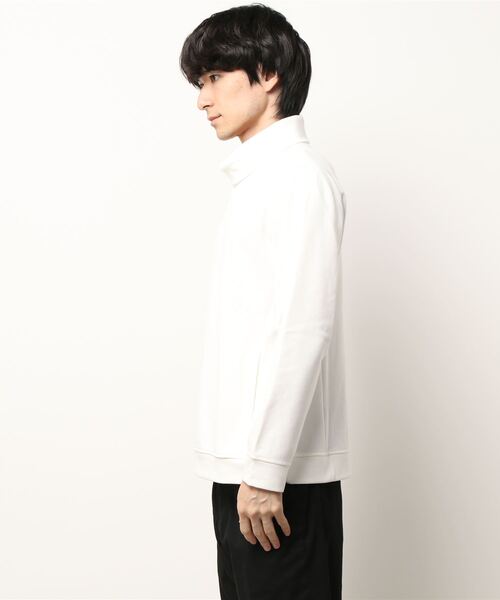 NICOLE CLUB FOR MEN(ニコルクラブフォーメン)の「ダンボールニットオフネックプルオーバー(ニット/セーター・メンズ・オフホワイト/レッド系その他/チャコール/ブラック/モカ・X-LARGE/MEDIUM/LARGE)」の6枚目の写真