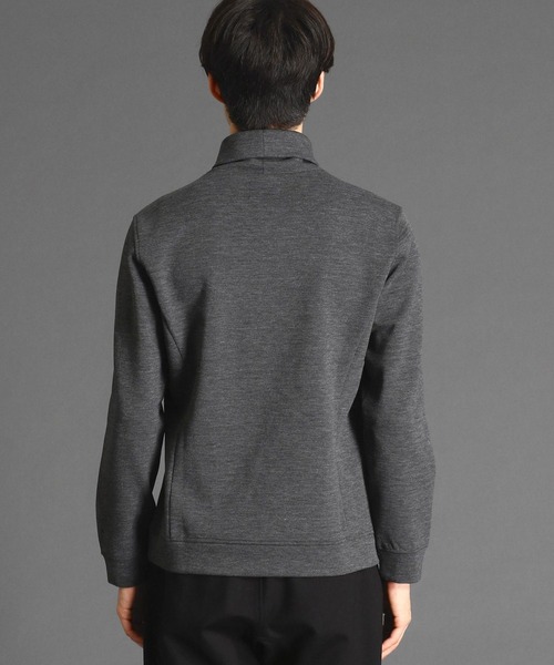 NICOLE CLUB FOR MEN(ニコルクラブフォーメン)の「ダンボールニットオフネックプルオーバー(ニット/セーター・メンズ・オフホワイト/レッド系その他/チャコール/ブラック/モカ・X-LARGE/MEDIUM/LARGE)」の8枚目の写真