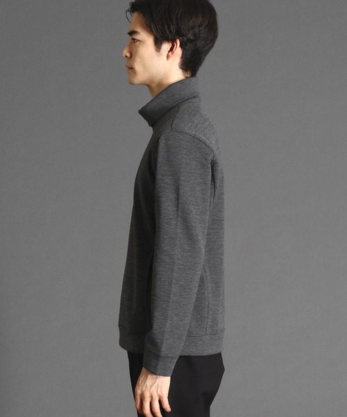 NICOLE CLUB FOR MEN(ニコルクラブフォーメン)の「ダンボールニットオフネックプルオーバー(ニット/セーター・メンズ・オフホワイト/レッド系その他/チャコール/ブラック/モカ・X-LARGE/MEDIUM/LARGE)」の9枚目の写真