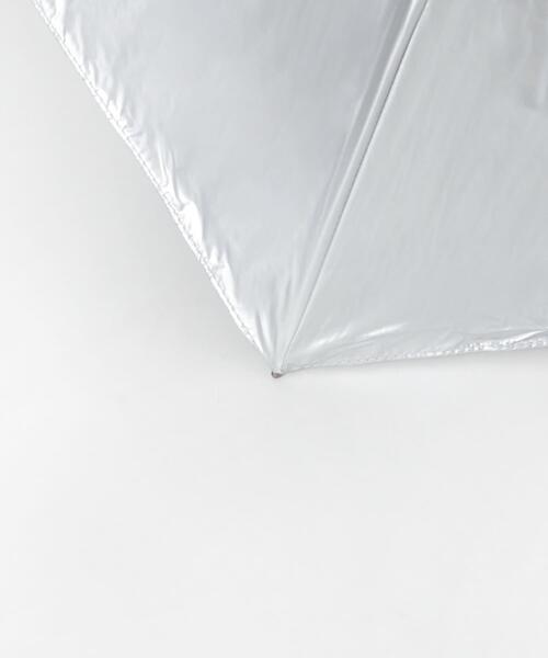 URBAN RESEARCH(アーバンリサーチ)の「晴雨兼用コンパクトアンブレラ(長傘・レディース・チェック/アイボリー/シルバー・-)」の12枚目の写真