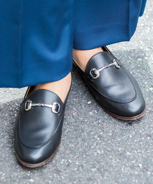 CAMINANDO(カミナンド)の「【別注】<CAMINANDO>レザービットローファー ◆(ローファー・レディース・モカ/レッド/ブラック・37/36/38/35)」の2枚目の写真