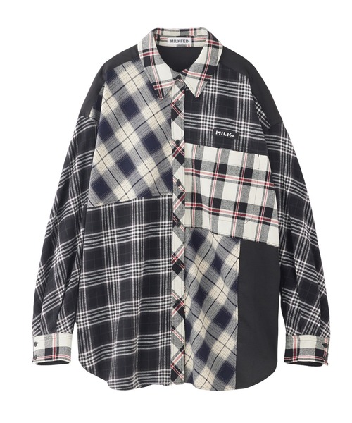 PLAID PATCHWORK SHIRTの12枚目の写真