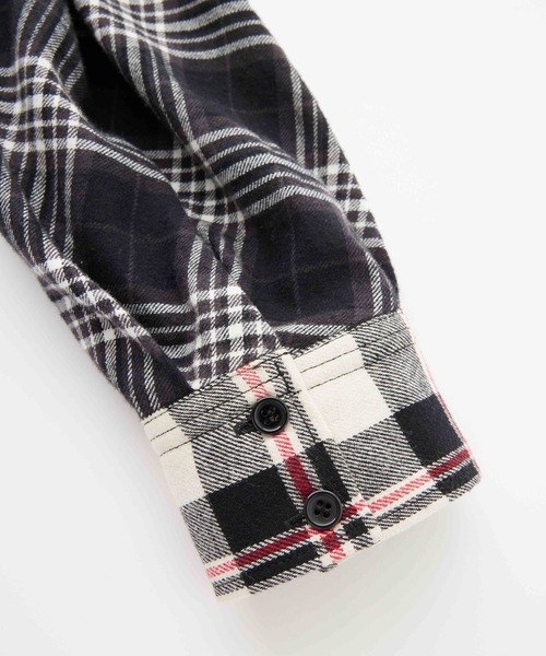 PLAID PATCHWORK SHIRTの5枚目の写真