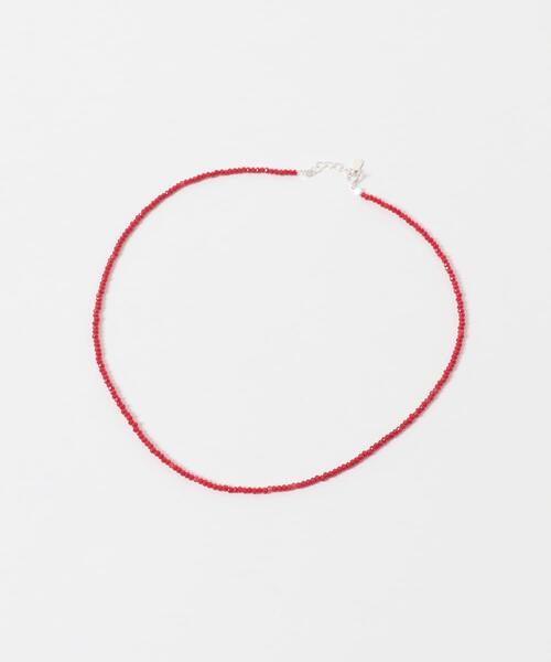 URBAN RESEARCH(アーバンリサーチ)の「decor『デコール』 Cut beads necklace(ネックレス・レディース・ブラック/レッド/ネイビー・-)」の15枚目の写真