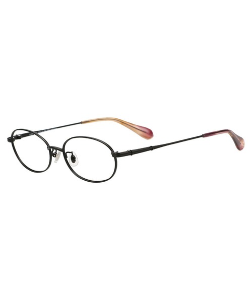 Zoff(ゾフ)の「オーバル型メガネ|ダテメガネ、ユニセックス、メタル|Zoff|TRAD METAL(メガネ・レディース・ブラウン系その他4/シルバー/ゴールド/ブラック系その他6・FREE)」の2枚目の写真