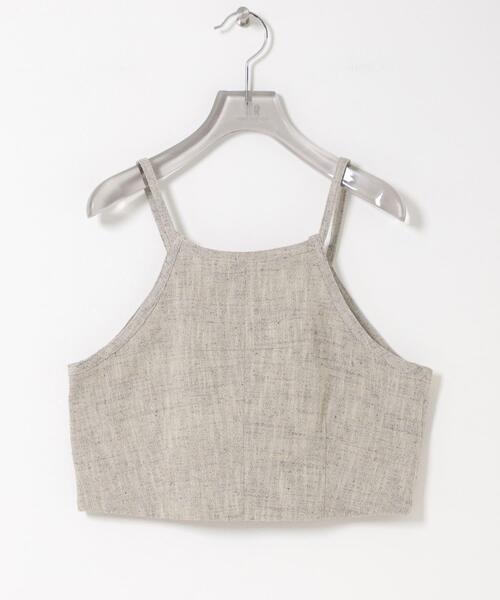 URBAN RESEARCH(アーバンリサーチ)の「new basic SLAB NEP CAMI BUSTIER(その他トップス・レディース・グレー/ベージュ・40/38)」の1枚目の写真