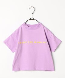 【ジュニア対応】イロチ買いしたいシンプルロゴプリント半袖Tシャツ