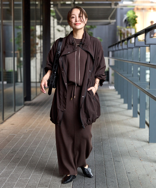 JOURNAL STANDARD(ジャーナルスタンダード)の「《WEB限定追加》ウォッシャブルTEXBRIDクループルオーバー(ニット/セーター・レディース・チャコールグレー/ブラック/ブラウン・FREE)」の11枚目の写真
