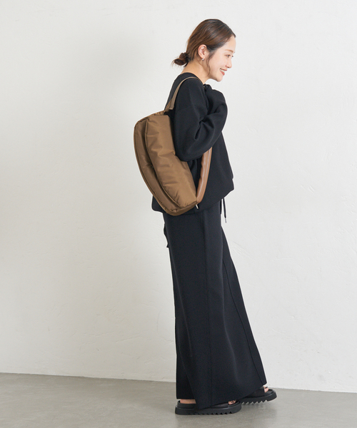 JOURNAL STANDARD(ジャーナルスタンダード)の「《WEB限定追加》ウォッシャブルTEXBRIDクループルオーバー(ニット/セーター・レディース・チャコールグレー/ブラック/ブラウン・FREE)」の13枚目の写真