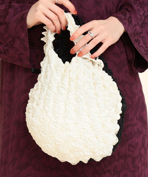Ray BEAMS(レイビームス)の「BUNZABURO × Ray BEAMS / 別注 バイカラー BAG(トートバッグ・レディース・その他/その他1/その他2・ONE SIZE)」の5枚目の写真
