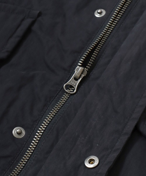 Dickies(ディッキーズ)の「Dickies/ディッキーズ Hunting Jacket/オーバーサイズ ナイロン 襟コーデュロイ ハンティングジャケット/薄中綿ジャケット/ブルゾン/レディース メンズ(ブルゾン・メンズ・オリーブ/ブラック・M/L/XL)」の7枚目の写真