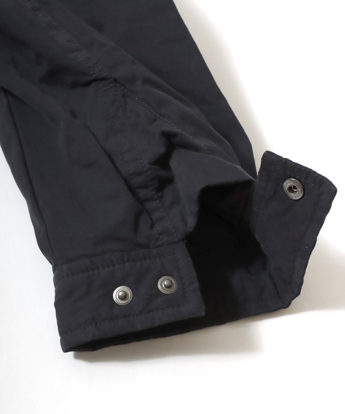 Dickies(ディッキーズ)の「Dickies/ディッキーズ Hunting Jacket/オーバーサイズ ナイロン 襟コーデュロイ ハンティングジャケット/薄中綿ジャケット/ブルゾン/レディース メンズ(ブルゾン・メンズ・オリーブ/ブラック・M/L/XL)」の16枚目の写真