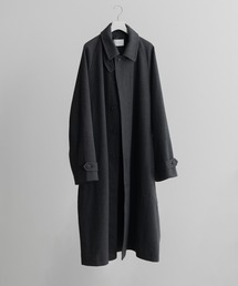 remer | loose Balmacaan over long coat / ルーズバルマカーンオーバーロングコート(ステンカラーコート)