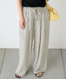 CIAOPANIC TYPY | 【UNISEX】【プラスサイズあり】ストライプシアサッカーイージーパンツ(その他パンツ)